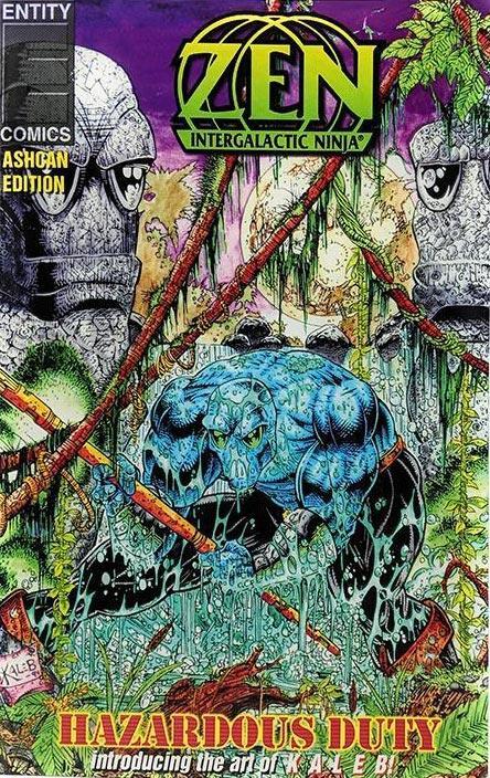ZEN INTERGALACTIC NINJA (1994) ASHCAN FLIPBOOK #0 - Kings Comics