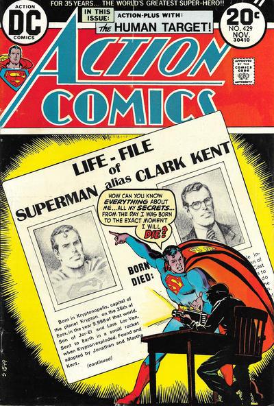 ACTION COMICS (1938) #429 (VG) - Kings Comics