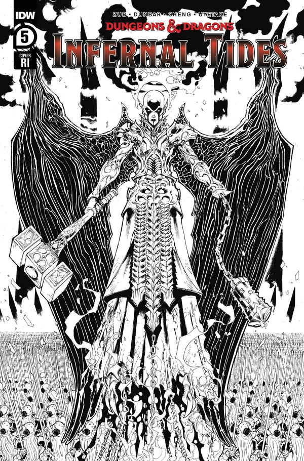 DUNGEONS & DRAGONS INFERNAL TIDES #5 10 COPY INCV DUNBAR