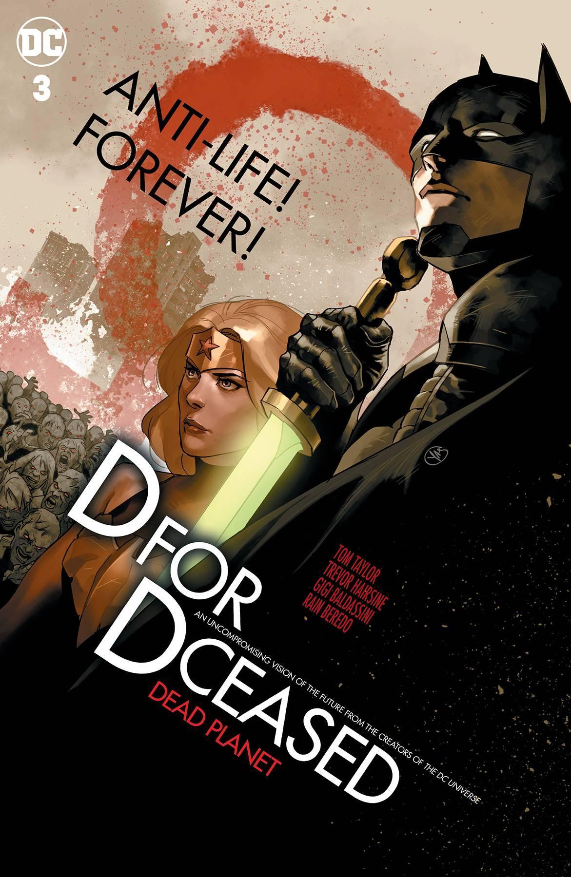 DCEASED DEAD PLANET #3 CARD STOCK BEN OLIVER MOVIE VAR ED - Kings Comics