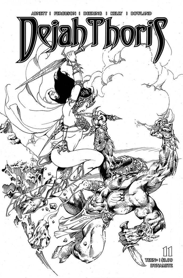 DEJAH THORIS VOL 3 #11 7 COPY CASTRO B&W FOC INCV