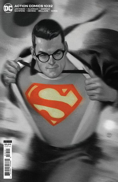 ACTION COMICS VOL 2 #1032 CVR B JULIAN TOTINO TEDESCO CARD STOCK VAR