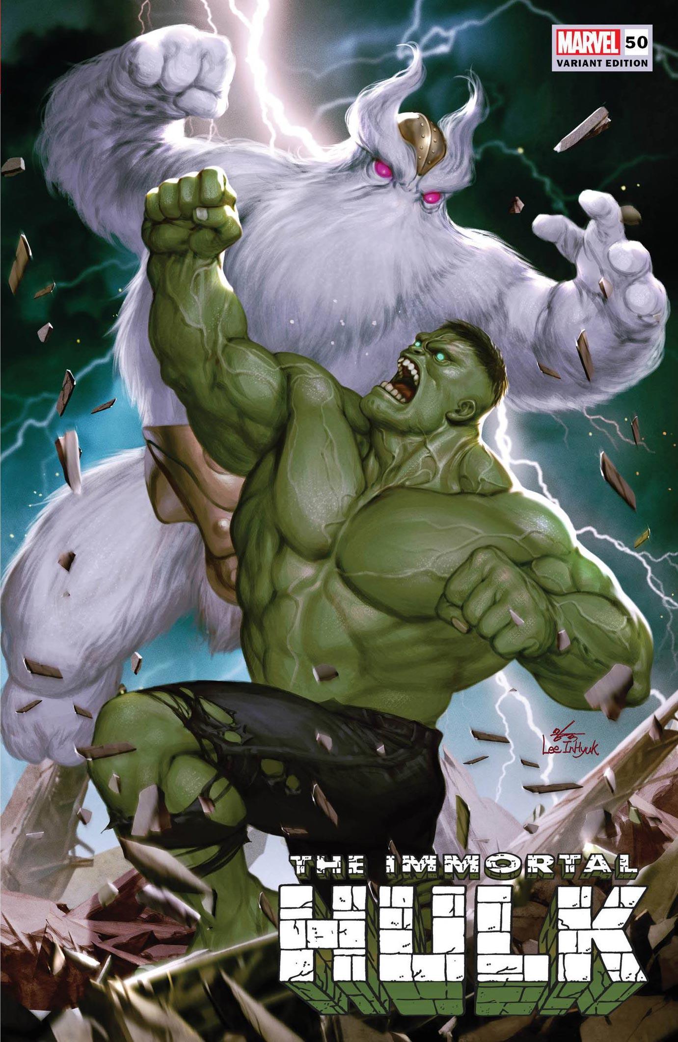 IMMORTAL HULK #50 INHYUK LEE VAR - Kings Comics