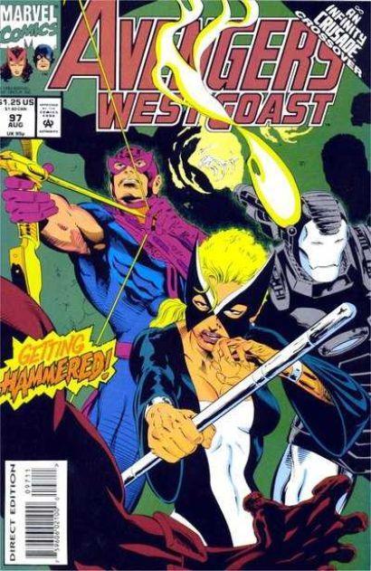 AVENGERS WEST COAST #97 - Kings Comics