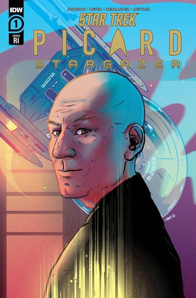 STAR TREK PICARD STARGAZER #1 CVR C 10 COPY INCV KANGAS