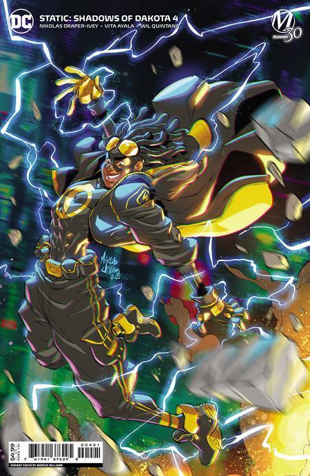 STATIC SHADOWS OF DAKOTA (2023) #4 CVR B MARCUS WILLIAMS CARD STOCK VAR