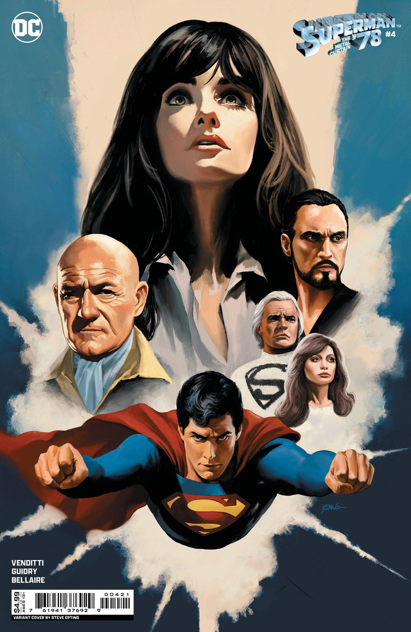 SUPERMAN 78 THE METAL CURTAIN (2023) #4 CVR B STEVE EPTING CARD STOCK VAR