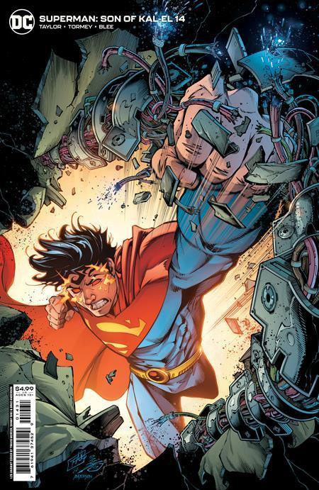 SUPERMAN SON OF KAL-EL #14 CVR C INC 1:25 TRAVIS MERCER & DANNY MIKI CARD STOCK VAR