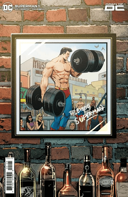 SUPERMAN VOL 7 (2023) #1 CVR N INC 1:50 TOM DERENICK CARD STOCK VAR