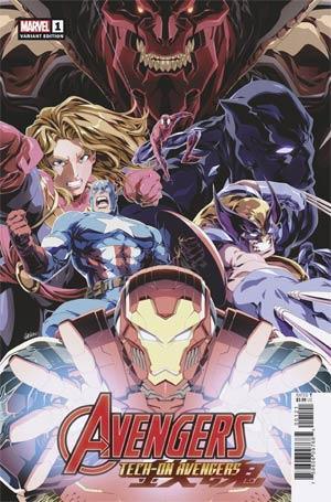 AVENGERS TECH-ON #1 CHAMBA VAR - Kings Comics