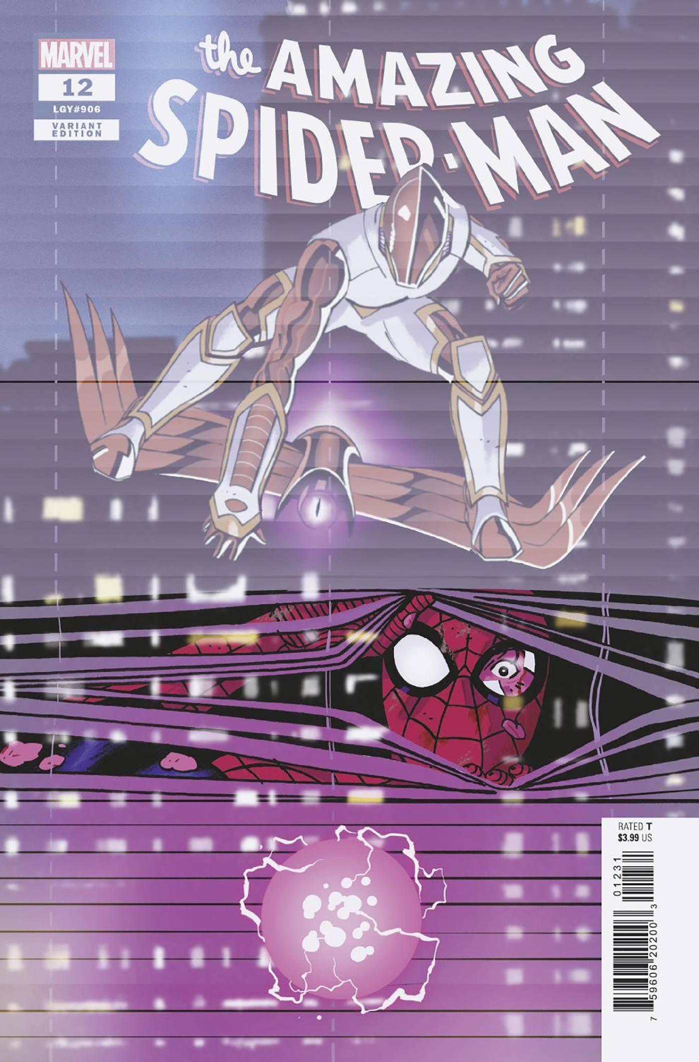 AMAZING SPIDER-MAN VOL 6 (2022) #12 REILLY WINDOW SHADES VAR - Kings Comics