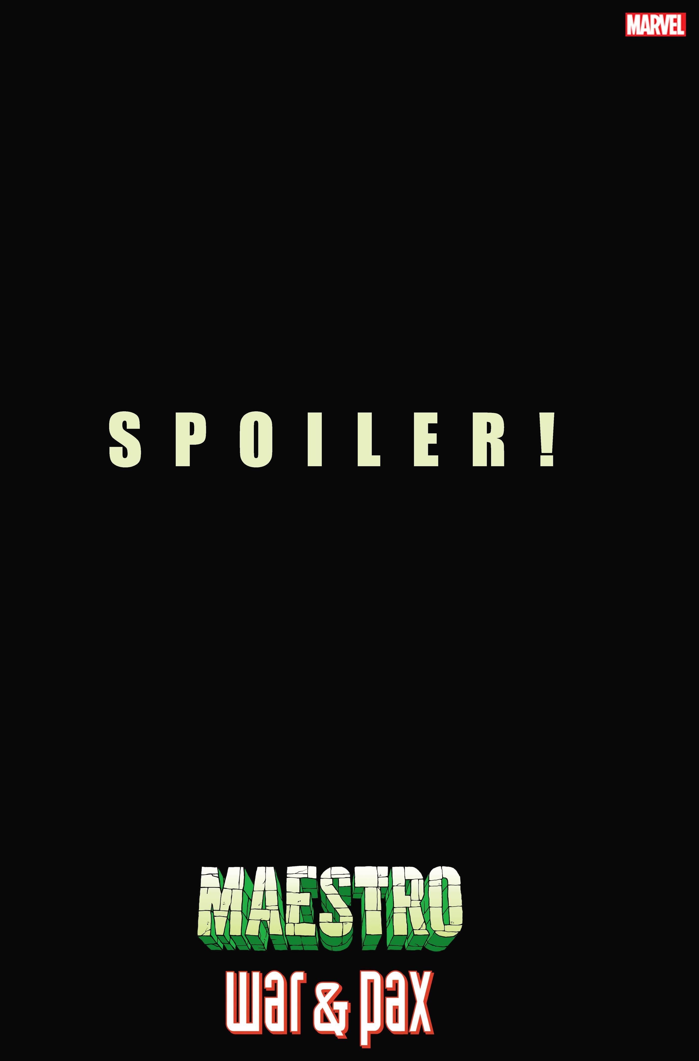 MAESTRO WAR AND PAX #1 YOUNG VAR - Kings Comics