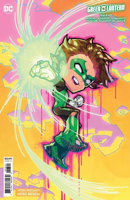 GREEN LANTERN VOL 8 (2023) #3 CVR C ROSE BESCH CREATOR CARD STOCK VAR - Kings Comics