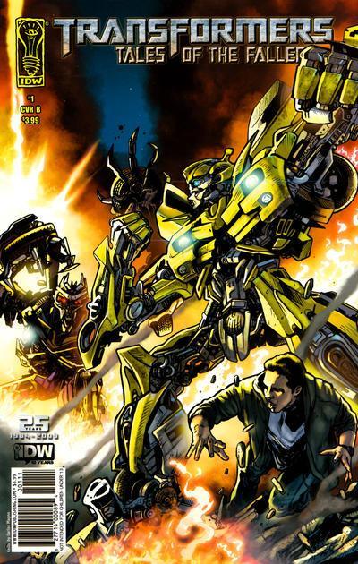 TRANSFORMERS TALES OF THE FALLEN #1 CVR B