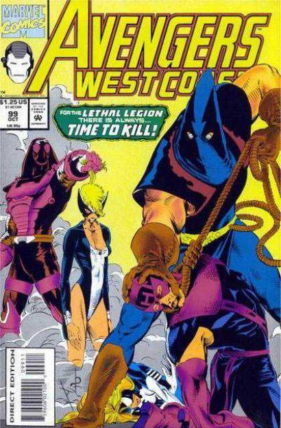 AVENGERS WEST COAST #99