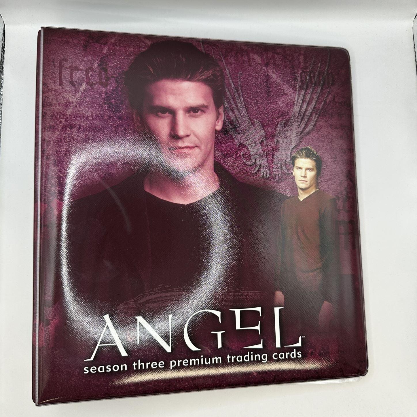 ANGEL SEASON 3 BASE CARD SET AND BINDER - Kings Comics