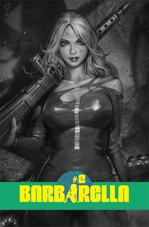 BARBARELLA (2021) #2 CVR F 10 COPY INCV CHEW B&W