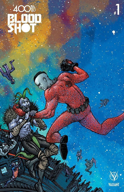 4001 AD BLOODSHOT #1 20 COPY INCV MEGA CVR LEE