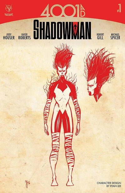 4001 AD SHADOWMAN #1 10 COPY INCV CHAR DSN LEE