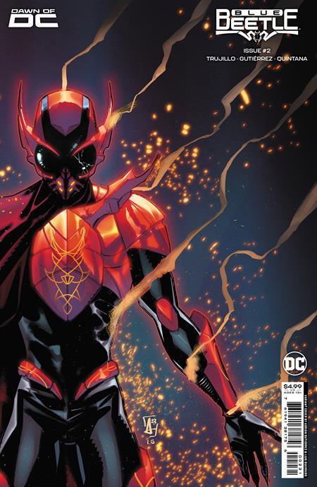 BLUE BEETLE VOL 5 (2023) #2 CVR B ADRIAN GUTIERREZ CARD STOCK VAR