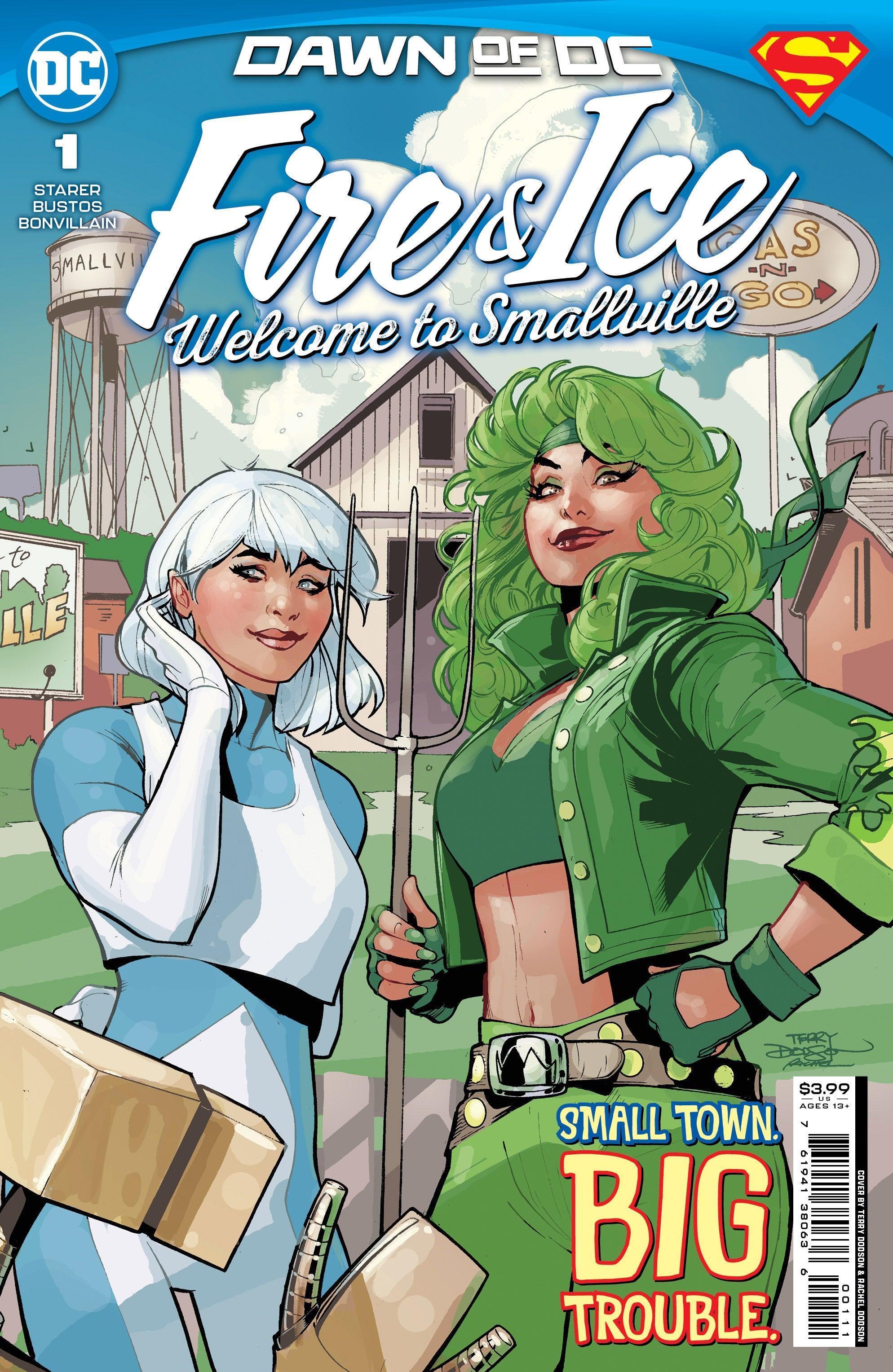 FIRE & ICE WELCOME TO SMALLVILLE (2023) #1 CVR A TERRY DODSON - Kings Comics