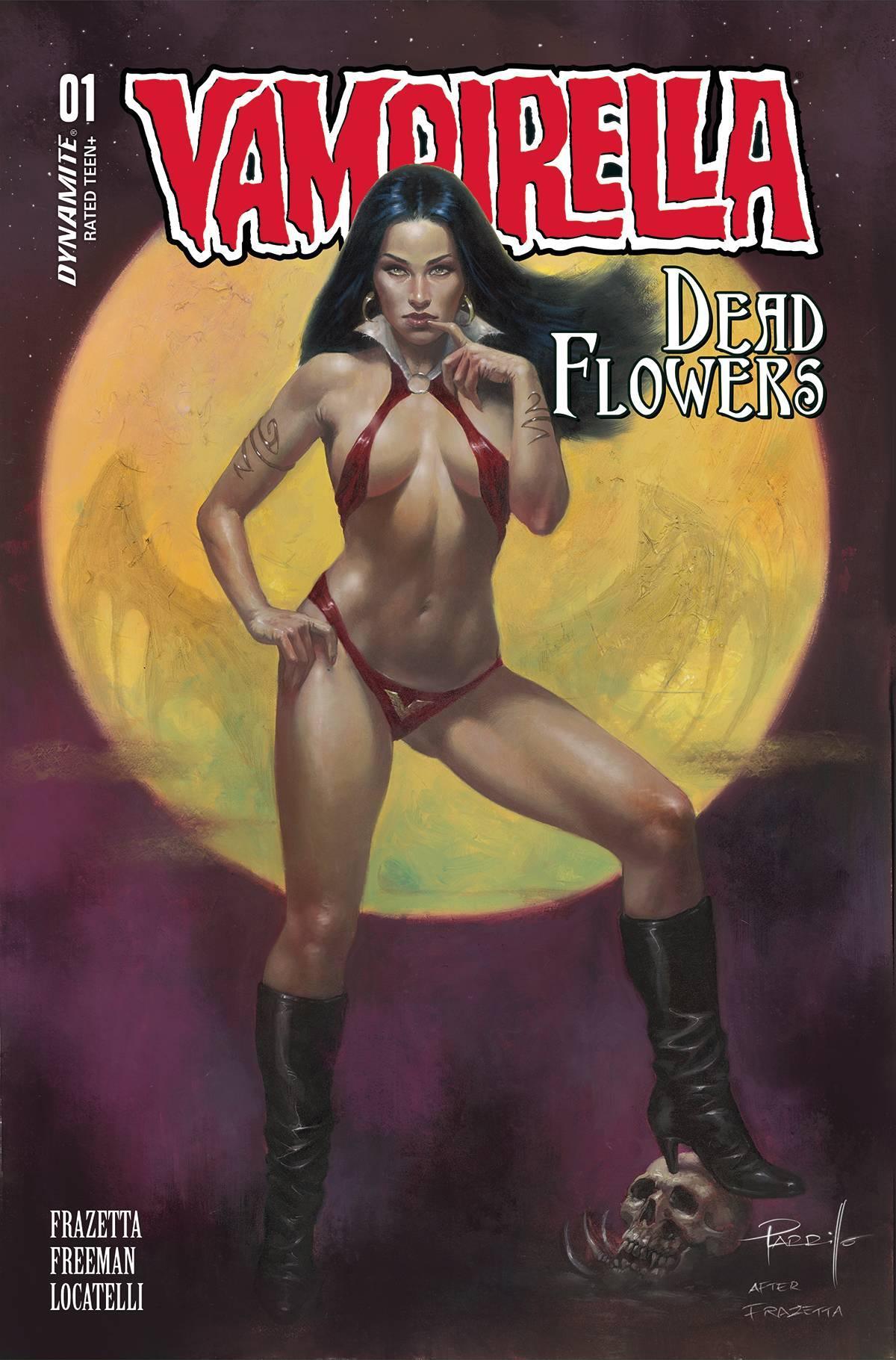 VAMPIRELLA DEAD FLOWERS (2023) #1 CVR G PARRILLO FOIL - Kings Comics