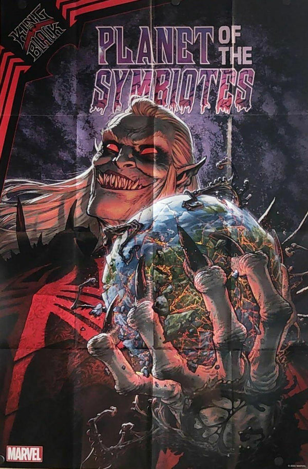 KING IN BLACK PLANET OF THE SYMBIOTES FOLDED PROMO POSTER
