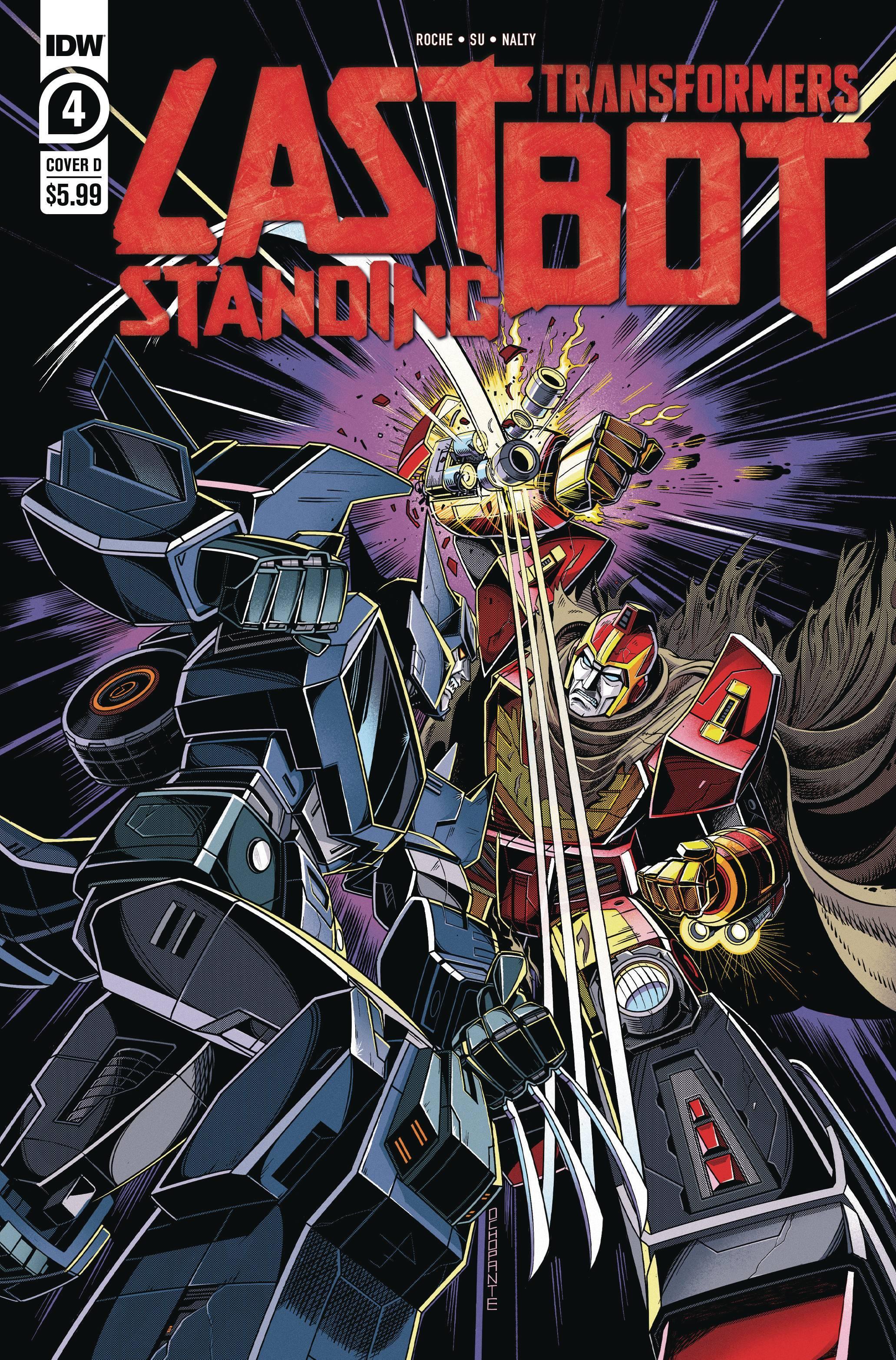 TRANSFORMERS LAST BOT STANDING #4 CVR D OCHOPANTE - Kings Comics