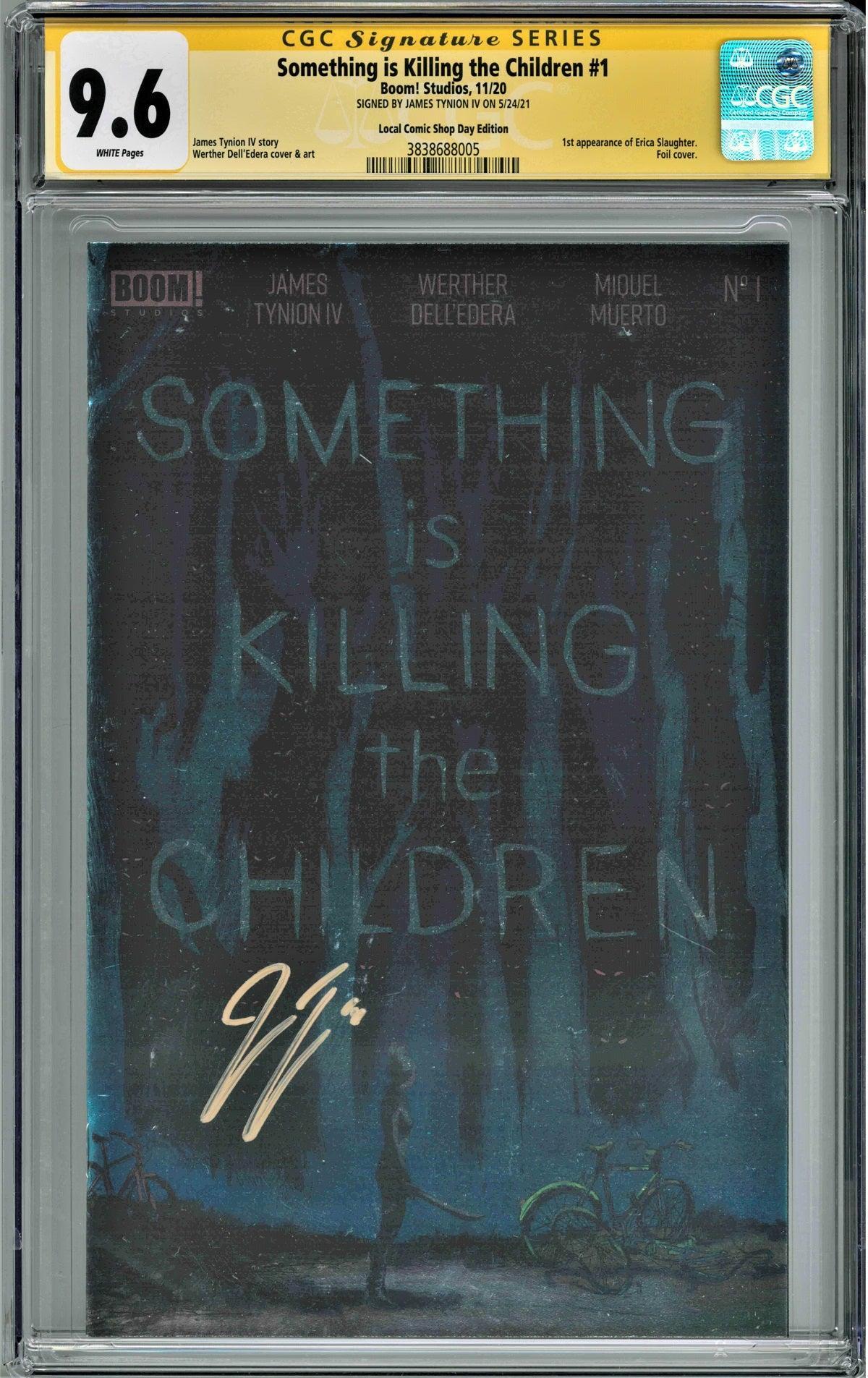 CGC SOMETHING IS KILLING THE CHILDREN #1 LCSD EDITION (9.6) SIGNATURE SERIES - SIGNED BY JAMES TYNION IV - Kings Comics