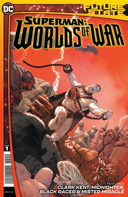 FUTURE STATE SUPERMAN WORLDS OF WAR #1 CVR A MIKEL JANIN - Kings Comics