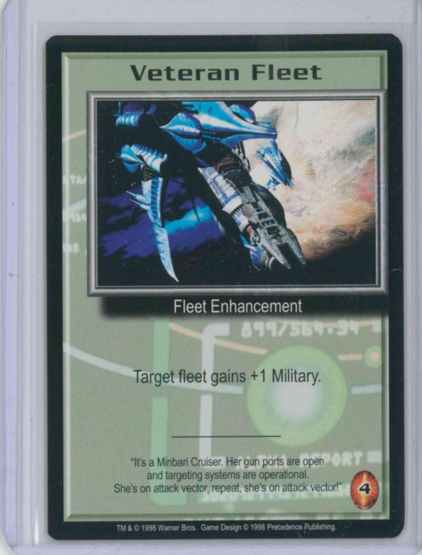 BABYLON 5 CCG PROMO CARD VETERAN FLEET - Kings Comics