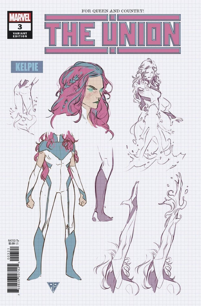 THE UNION #3 CVR C SILVA DESIGN VAR