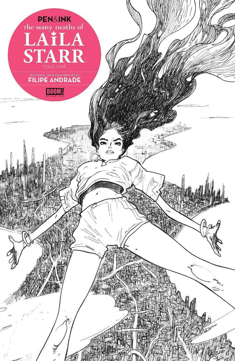 MANY DEATHS OF LAILA STARR PEN & INK (2023) #1 CVR A ANDRADE