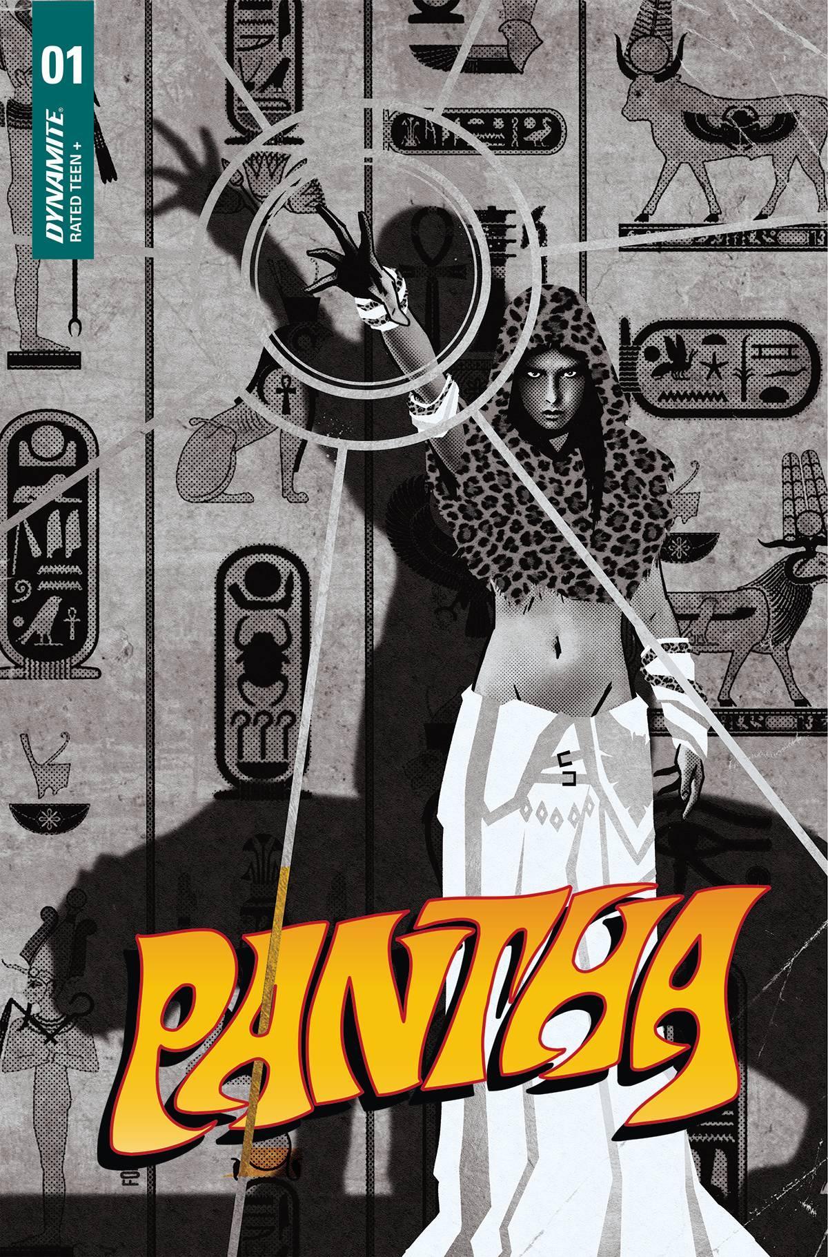 PANTHA VOL 3 #1 CVR H 20 COPY INCV FORNES B&W - Kings Comics