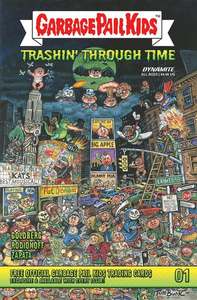 GARBAGE PAIL KIDS TRASHIN THROUGH TIME (2023) #1 CVR A BUNK