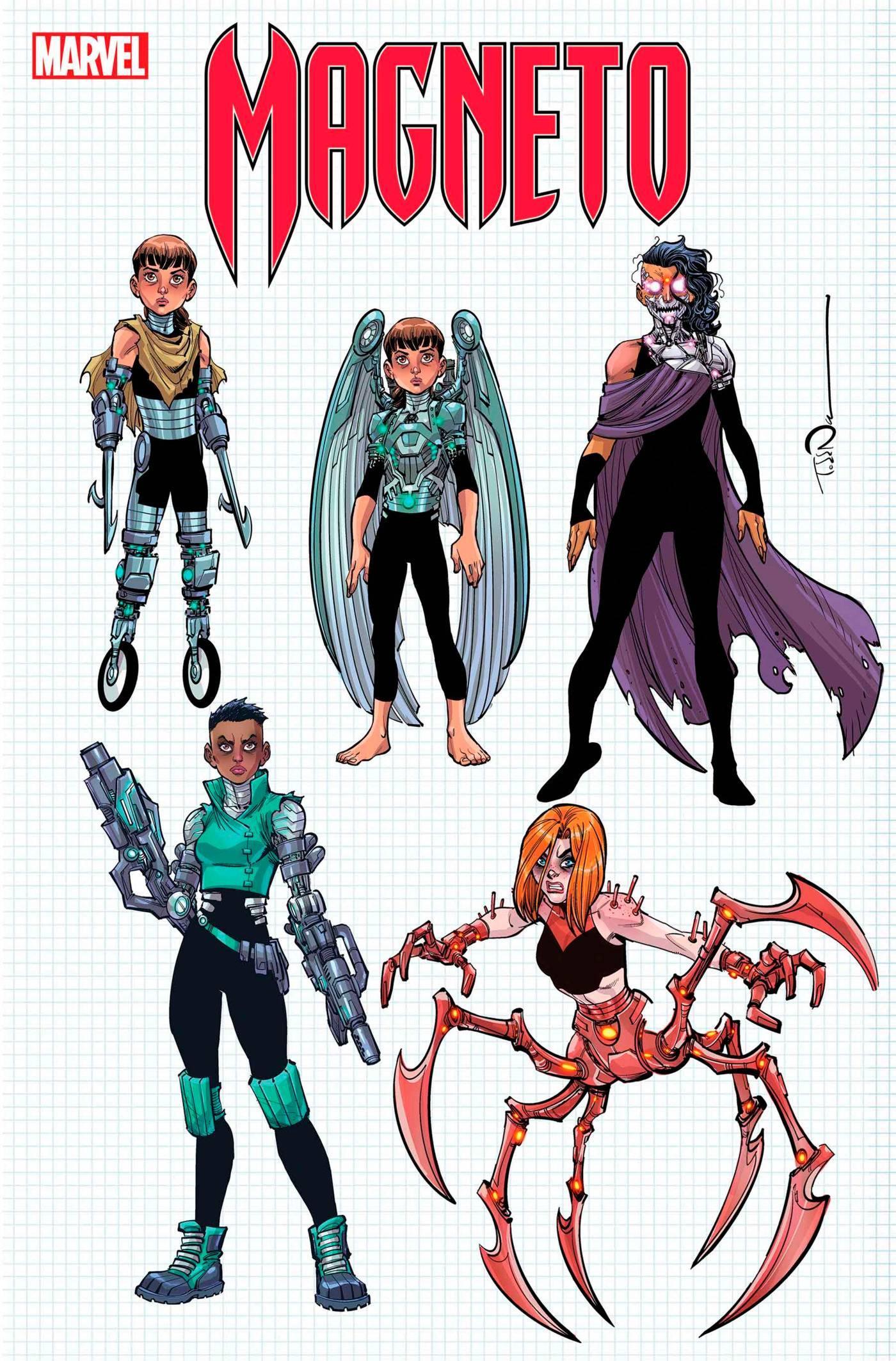 MAGNETO VOL 4 (2023) #4 10 COPY INCV TODD NAUCK DESIGN VAR - Kings Comics