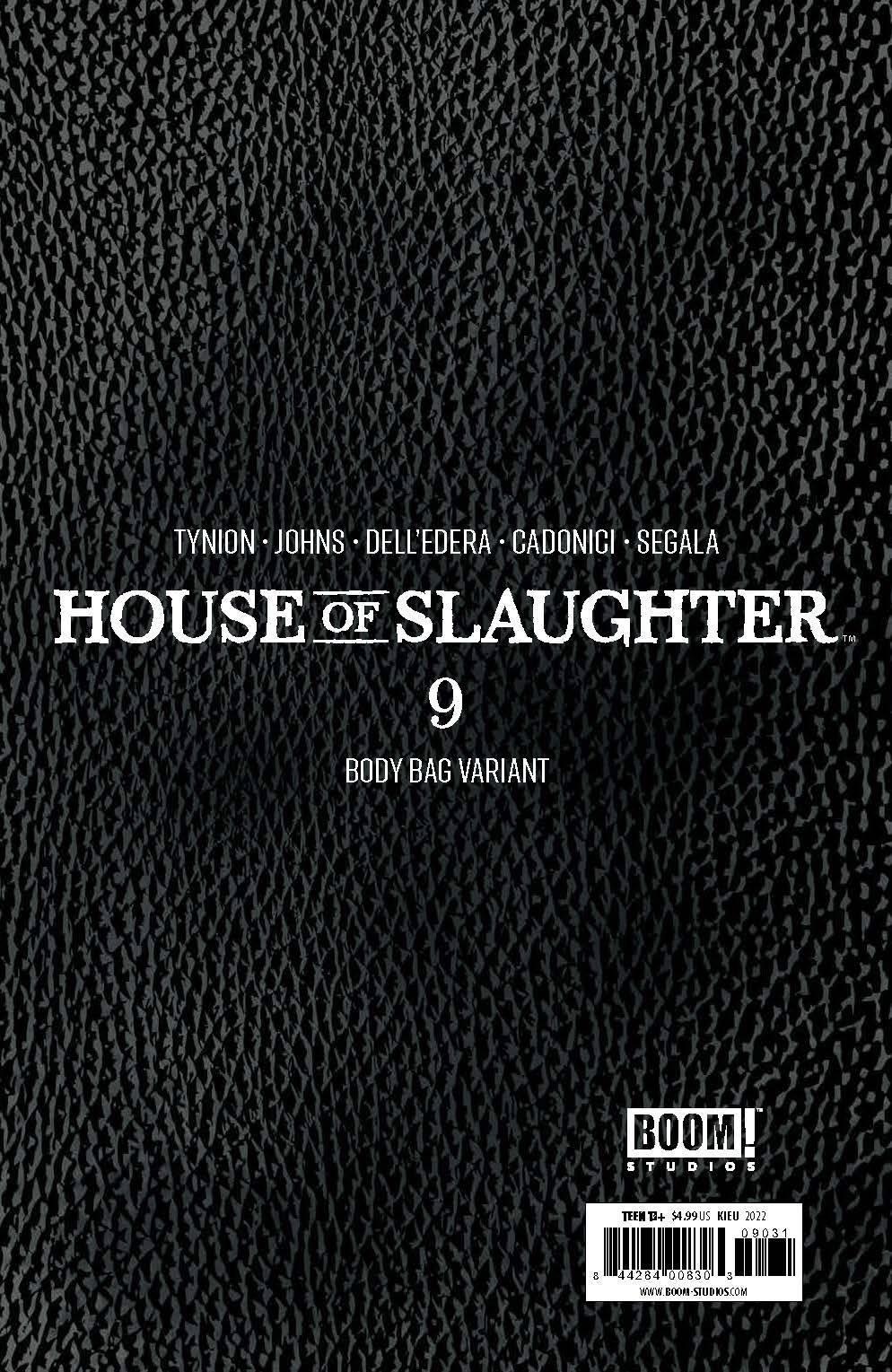 HOUSE OF SLAUGHTER (2021) #9 CVR C BODYBAG VAR KIEU - Kings Comics