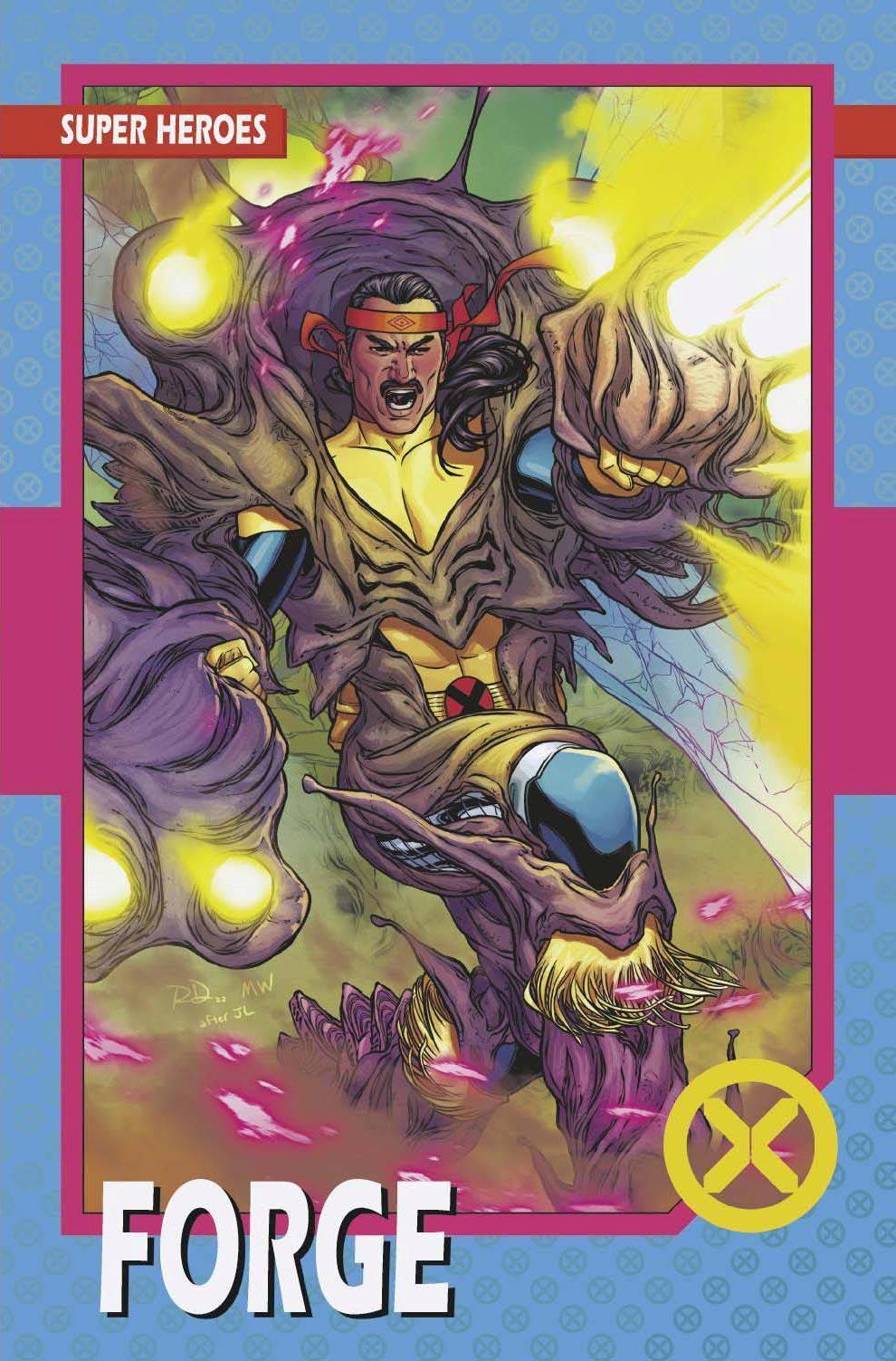 X-MEN VOL 6 (2021) #15 DAUTERMAN TRADING CARD VAR - Kings Comics