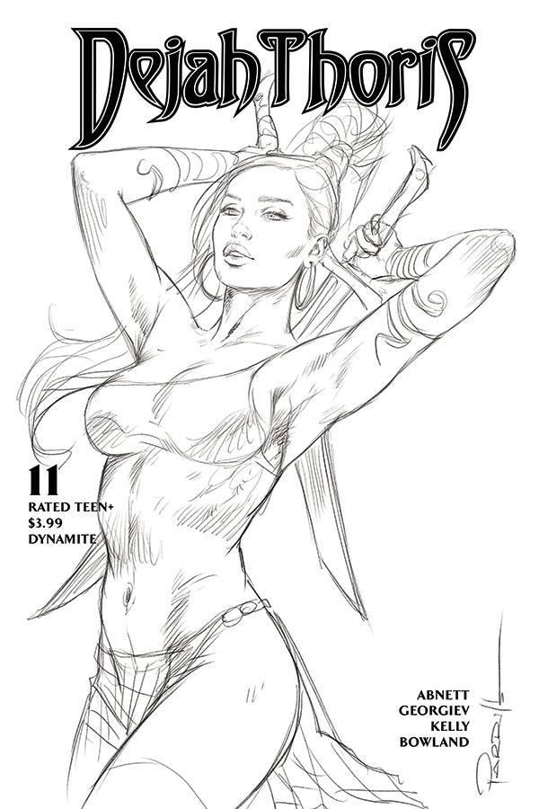 DEJAH THORIS VOL 3 #11 10 COPY PARRILLO B&W INCV