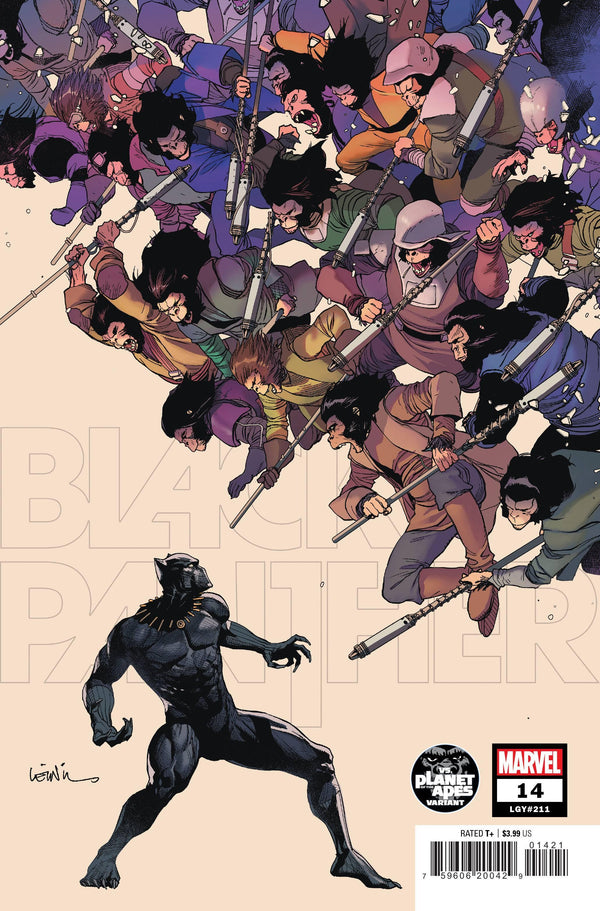 BLACK PANTHER VOL 8 #14 YU PLANET OF THE APES VAR