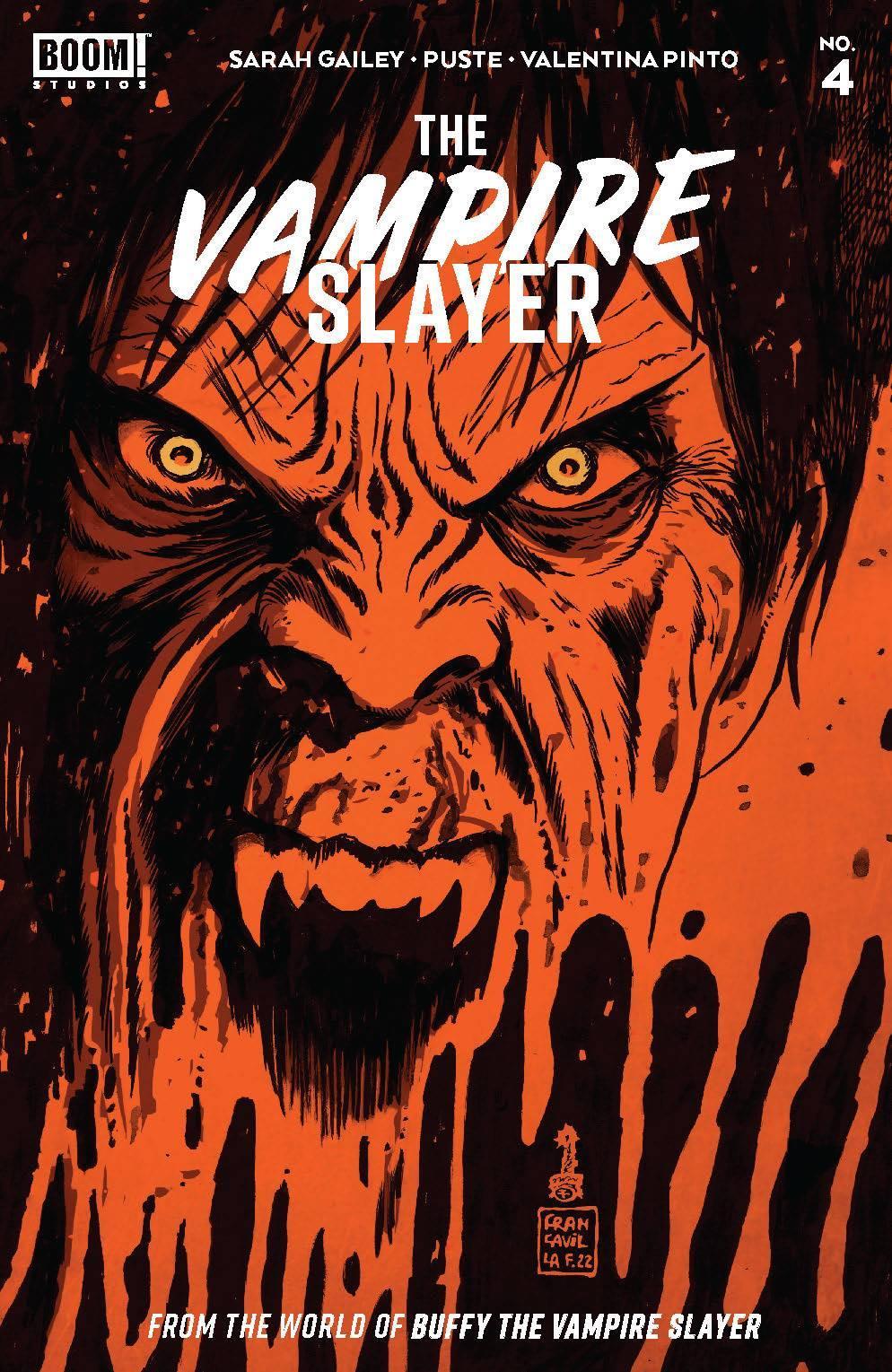 VAMPIRE SLAYER (BUFFY) (2022) #4 CVR B BLOOD RED VAR - Kings Comics