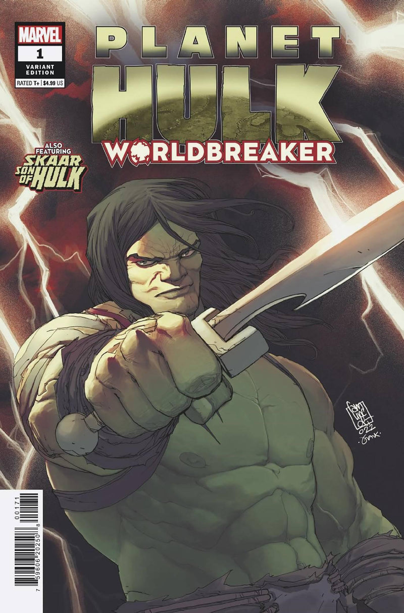 PLANET HULK WORLDBREAKER #1 CAMUNCOLI SKAAR VAR