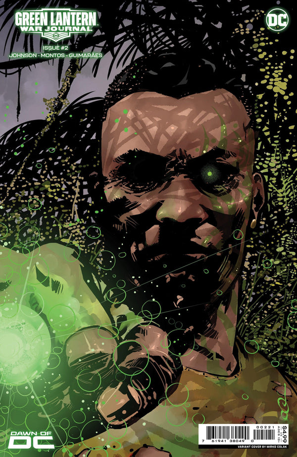 GREEN LANTERN WAR JOURNAL (2023) #2 CVR B MIRKO COLAK CARD STOCK VAR