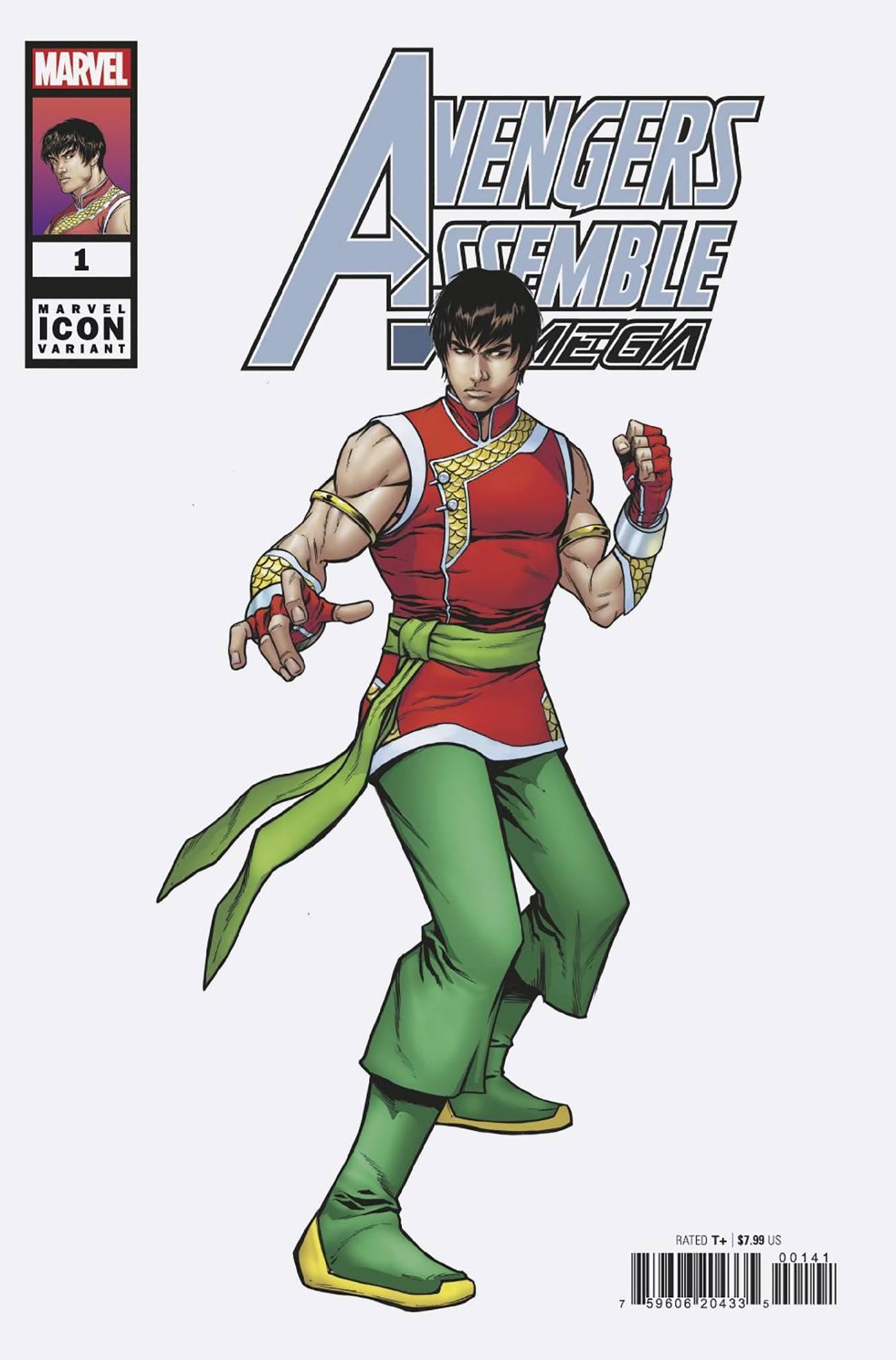 AVENGERS ASSEMBLE OMEGA #1 CASELLI MARVEL ICON VAR - Kings Comics