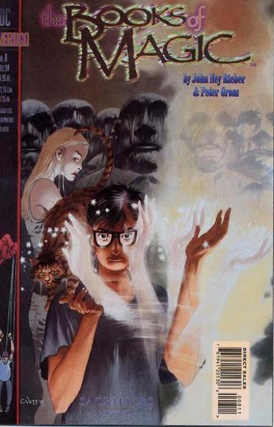 BOOKS OF MAGIC #8 - PROMOTIONAL VERTIGO TRADING CARD INCLUDED