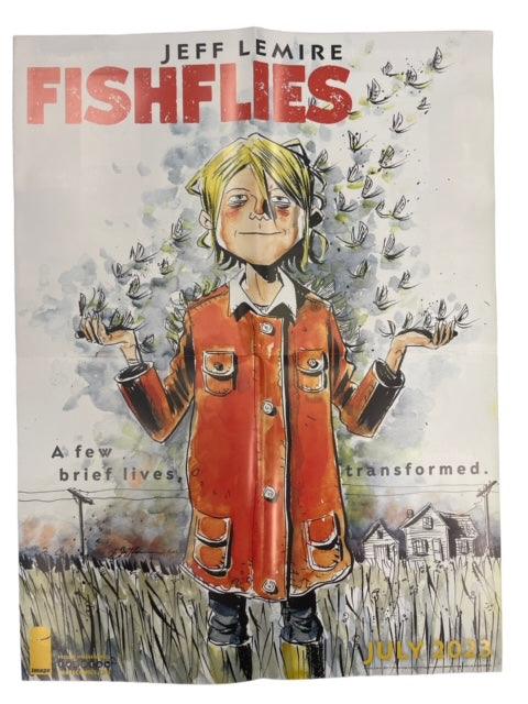 FISHFLIES LEMIRE BACKLIST FOLDED PROMO POSTER - Kings Comics