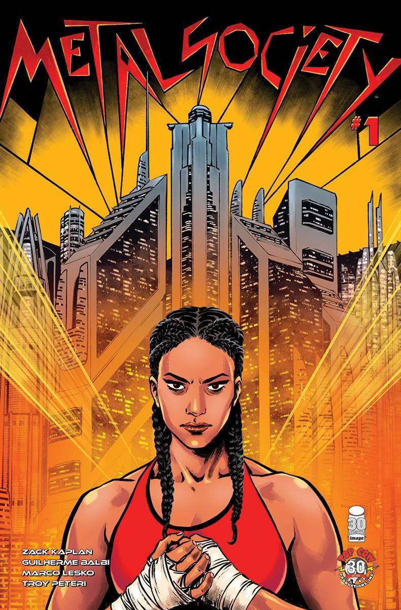 METAL SOCIETY #1 CVR E 10 COPY INCV BLANCO