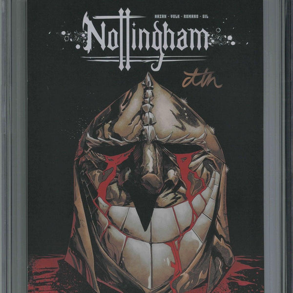 CGC NOTTINGHAM #1 (9.8) SIGNATURE SERIES - SIGNED BY DAVID HAZAN - MAD CAVE - Kings Comics