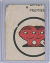 1968 SCANLENS RUGBY LEAGUE WESTERN SUBURBS MAGPIES CREST LOGO EMBLEM