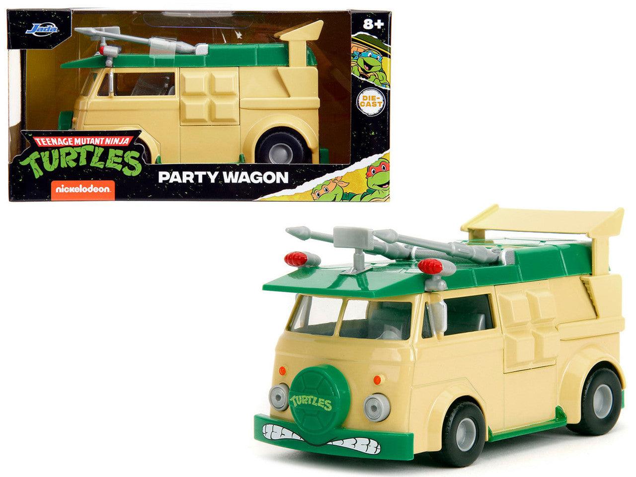HOLLYWOOD RIDES TMNT PARTY WAGON 1/32 DIE-CAST VEHICLE - Kings Comics